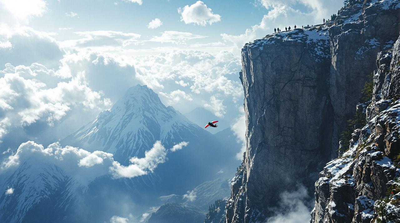 极限运动：wingsuit飞行
