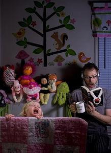 鬼马父女,欢乐逗趣的亲子生活记